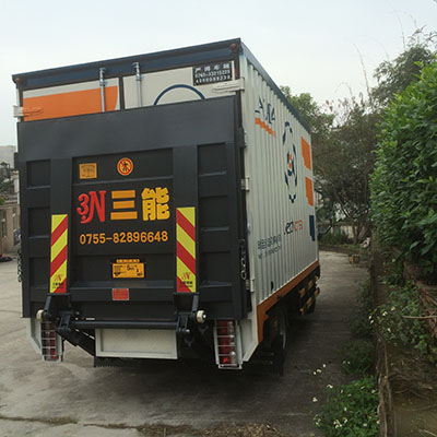 小货车尾板实现便捷货物运输的利器